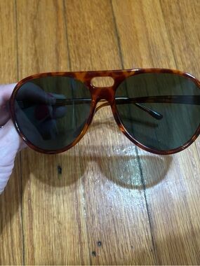 FLYING FISHERMAN BROWN OVERSIZE SPORTS  SUNGLASSES TAIWAN 70s VIBE